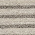 8' X 10' Brown Gray And Ivory New Zealand Lambs Wool Striped Hand Woven Area Rug