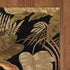 8' X 11' Black Beige And Brown Wool Botanical Leaves Hand Tufted Area Rug