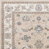 8' X 10' Beige And Ivory Floral Medallion Area Rug