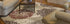 8' X 11' Sage Brown And Ivory Floral Medallion Area Rug