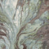 7' X 10' Green And Brown Abstract Area Rug