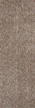 8' X 10' Beige And Brown Abstract Shag Hand Woven Area Rug