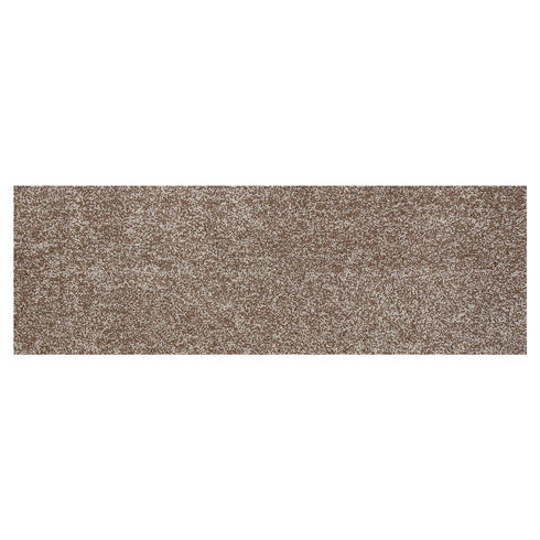 8' X 10' Beige And Brown Abstract Shag Hand Woven Area Rug