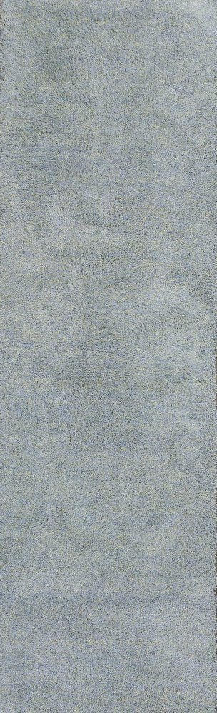 9' X 13' Blue Hand Woven Area Rug