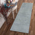 9' X 13' Blue Hand Woven Area Rug