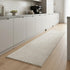 8' X 11' Ivory Shag Hand Woven Area Rug