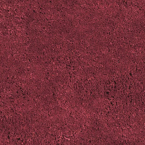8' X 10' Red Shag Hand Woven Area Rug