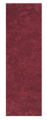 8' X 10' Red Shag Hand Woven Area Rug