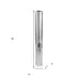 56" Silver Aluminum Cylinder Table Vase