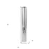 56" Silver Aluminum Cylinder Table Vase