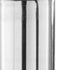 56" Silver Aluminum Cylinder Table Vase
