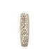 32" Aluminum Silver Twigs Cylinder Floor Vase