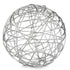 7" X 7" X 7" Silver Large Wire Sphere