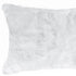 5" X 12" X 20" 100% Natural Rabbit Fur White Pillow
