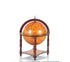 22" Walnut Solid Wood Game Hand Painted Tabletop Sculpture