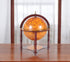 22" Walnut Solid Wood Game Hand Painted Tabletop Sculpture