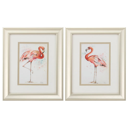 10" X 12" Champagne Gold Color Frame Pink Showoff (Set Of 2)