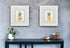 16" X 18" White Frame Delicious Ripe (Set Of 2)