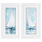 15" X 27" White Frame Soft Sail (Set Of 2)