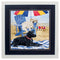 29" X 29" White Frame Labs On Beach
