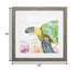 23" X 23" Woodtoned Frame Sea Creature Turtle