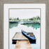19" X 23" Woodtoned Frame Lake Views (Set Of 2)