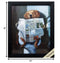 9" X 11" Black Dog Acrylic Bathroom Framed Art