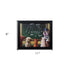 11" X 9" Black Frame Game Plan