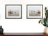 28" X 24" Woodtoned Frame Early Risers (Set Of 2)