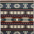 93" X 82" Blue and Ivory Woven Mod Acrylic Throw Blanket