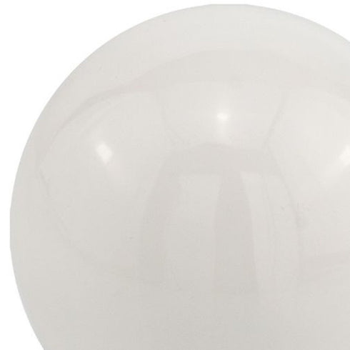 4" Blue Aluminum Decorative Orb Tabletop Sculpture