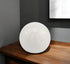 4" Blue Aluminum Decorative Orb Tabletop Sculpture