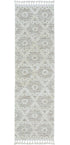 9' X 13' Beige and Ivory Geometric Area Rug