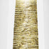 11" Clear And Gold Cylinder Lead Free Crystal Table Vase