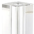 7" Clear Bud Lead Free Crystal Table Vase