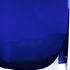 8" Cobalt And Clear Oval Lead Free Crystal Table Vase
