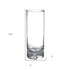 11" Clear Cylinder Crystal Table Vase
