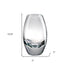 7" Clear Lead Free Crystal Oval Table Vase