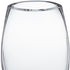 8" Clear Oval Crystal Glass Table Vase
