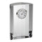 5" Silver Crystal Table Clock