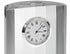 5" Silver Crystal Table Clock