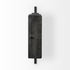 Rectangular Large Black Industrial Style Wall Clock