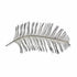 Black And Silver Metal Peacock Feather Wall Decor