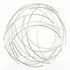 26" X 26" Silver Metal Circle