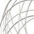 26" X 26" Silver Metal Circle