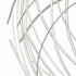 26" X 26" Silver Metal Circle
