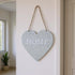 Home Gray Galvanized Cut Out Metal Wall Decor
