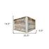 23" Natural Weathered Gray Plank Christmas Tree Collar