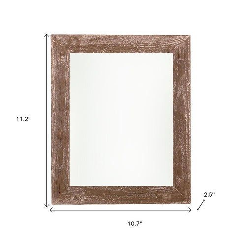 8" x 8" Gray Reclaimed Wood Tabletop Picture Frame