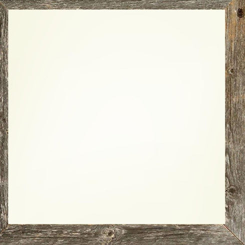 6" x 6" Gray Solid Wood Tabletop Picture Frame